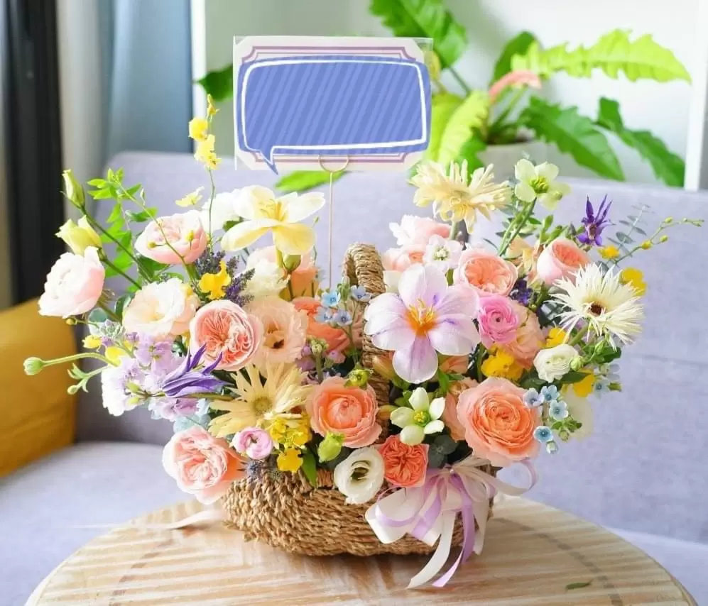 Lẵng hoa sinh nhật đẹp & ý nghĩa nhất cho người thân yêu